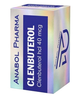 کلن بوترول Clen Buterol 40mg آنابول فارما اصلی